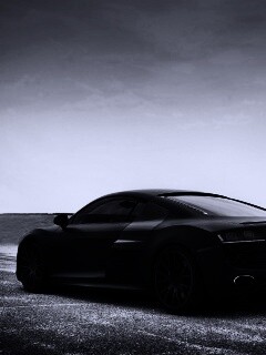 Черный ауди ТТ обои