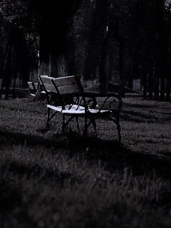 Скаймейка в осеннем парке обои