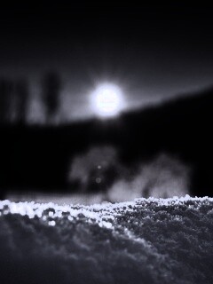 Размытый закат обои