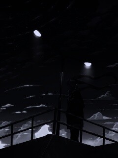 Под фонарем обои