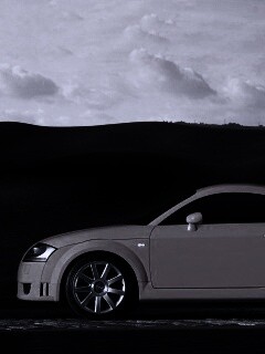 Оранжевый Ауди ТТ обои