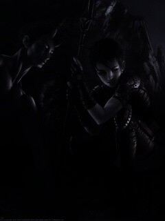 Девушка и сильван обои