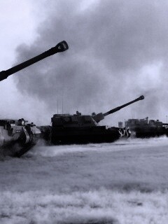 Британская самоходная артиллериская установка обои