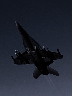 Черынй истребитель обои