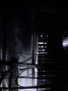 Выброс в городе будущего обои