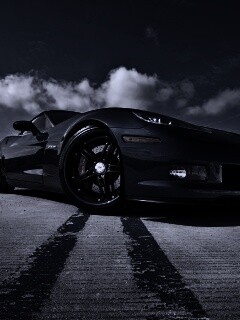 Синий спорткар обои