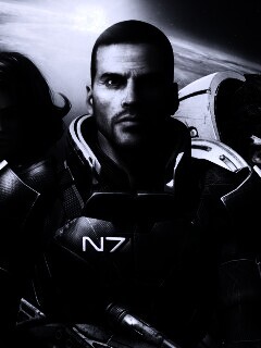 Mass Effect N7 обои