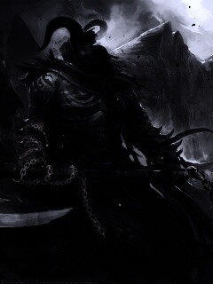 Демон с топором обои