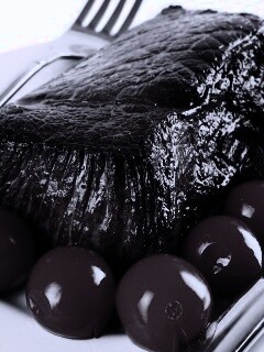 Стейк с помидорами обои