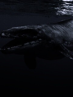 Морской динозавр обои