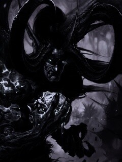 Иллидан из WoW BC обои