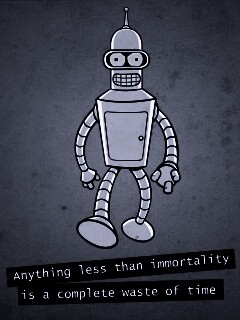 Бендер о смысле жизни обои