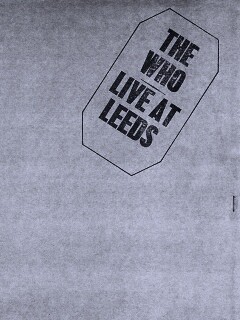 The who live at leeds обои