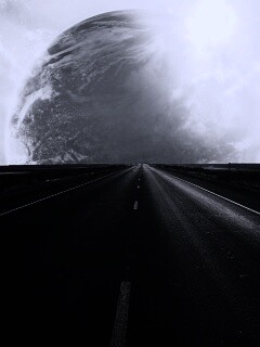 Дорога в луну обои