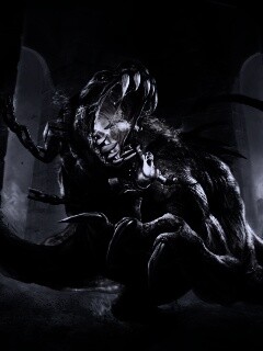 Кратос против динозавра обои