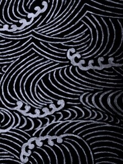 Волны на ткани обои