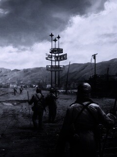 Постапокалиптический вид обои