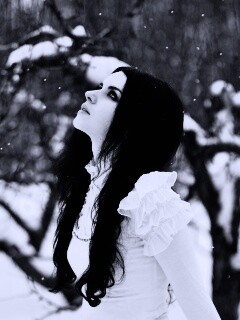 Белоснежная леди обои