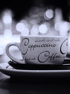 Чашечка капучино обои