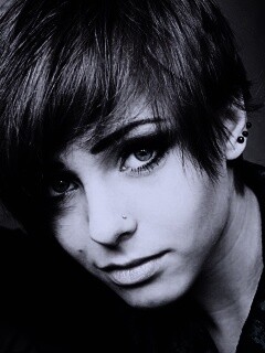 Выразительный взгляд голубых глаз обои