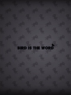Bird is the word обои