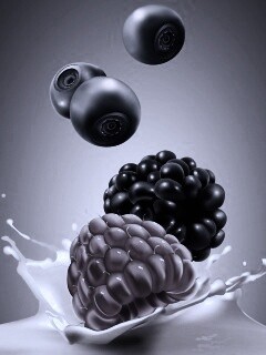 Векторные ягоды обои