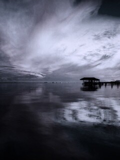 Прекрасный океанский закат обои