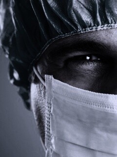 Лицо хирурга обои