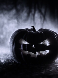 Хэллоуинская тыква обои