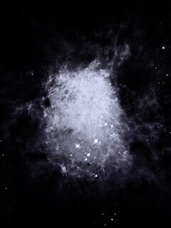 Фиолетовая туманность обои