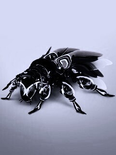 Кибер муха обои