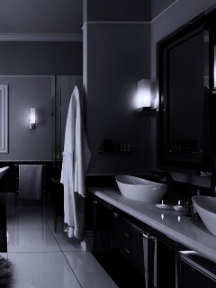 Современная ванна обои