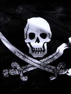Пиратский флаг обои
