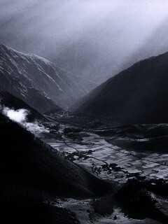 Горная долина обои