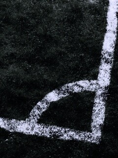 Угол футбольного поля обои