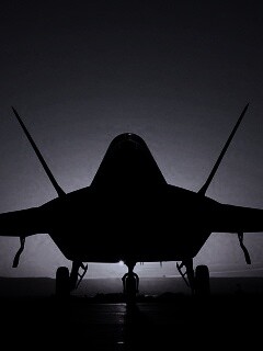 Истребитель F22 обои