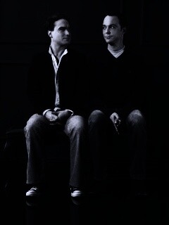 Шелдон Купер и Леонард Хофстедер обои