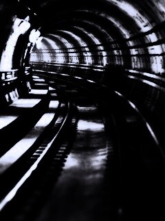 Тоннель метро обои