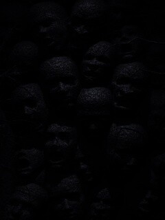 Кричащие головы обои