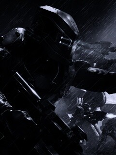 Бой под дождем обои