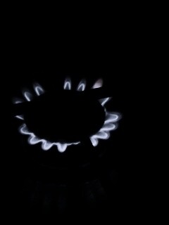 Огонь газовой горелки обои