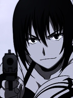 Девушка с пистолетом обои