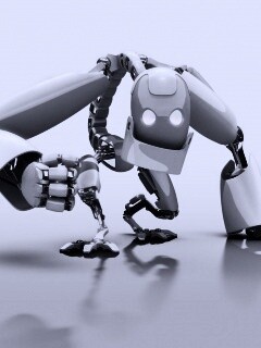 Крадущийся робот обои