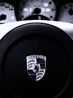 Руль Porshe обои