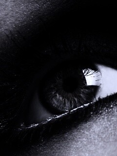 Оранжевый глаз обои