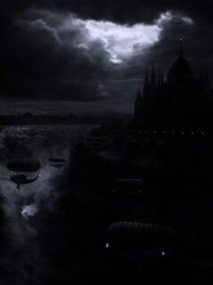 Фентезийный Будапешт обои