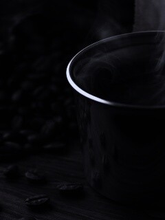 Чашка свежесваренного кофе обои