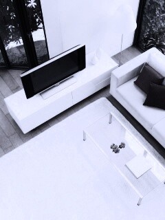 Комната сверху обои