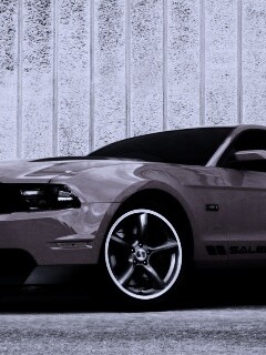 Красный Мустанг GT обои