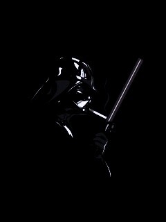 Дарт Вейдер прикуривает от меча обои